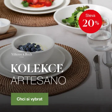Přírodní elegance na každém stole – objevte Artesano Original nyní výhodněji.